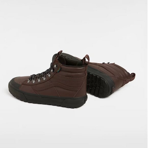 Vans MTE SK8-Hi DR Waterproof Sneakers Chocolate/Black Casual Shoes SIZE 10.5 - Picture 8 of 10